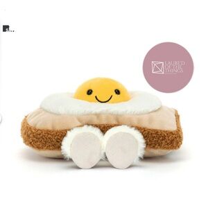 NWT Jellycat Amuseables Egglantine Plush Toy